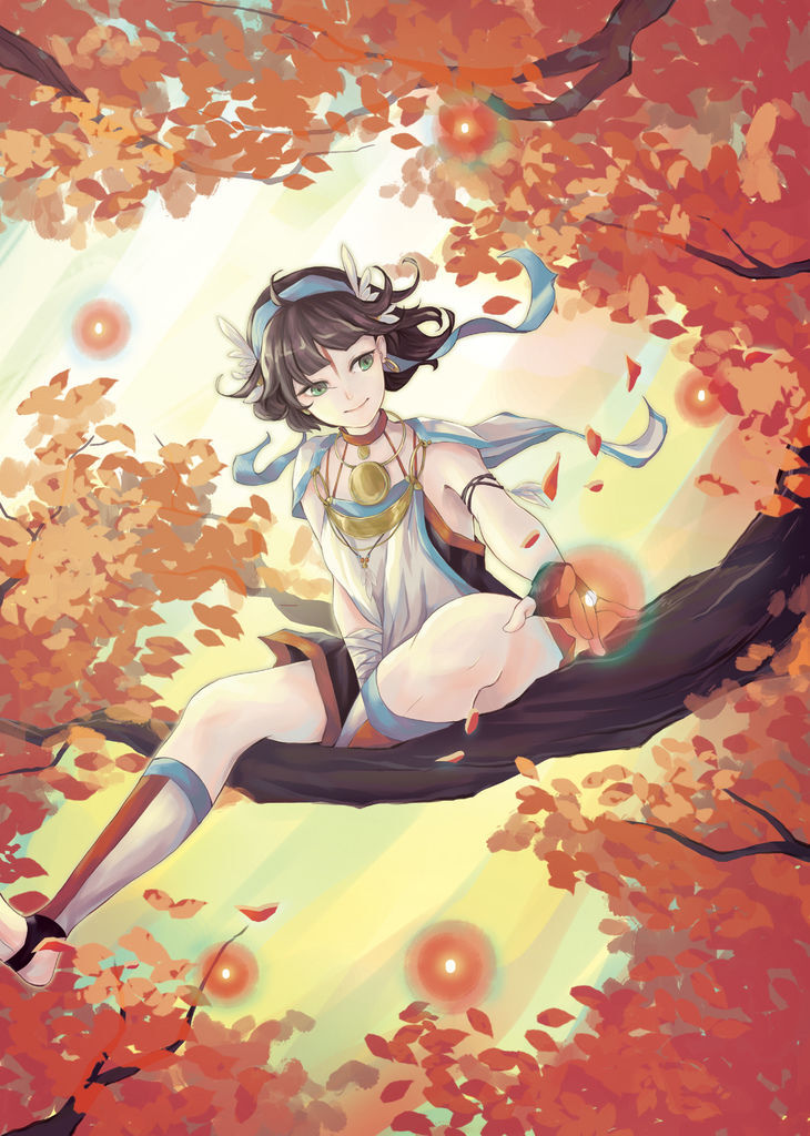 Rica - 暖暖涼涼的天氣就是要坐在樹上