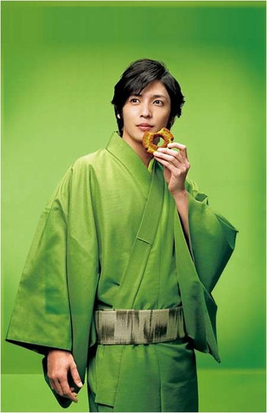 玉木宏的春季甜甜圈廣告