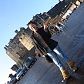 我在愛丁堡城堡前