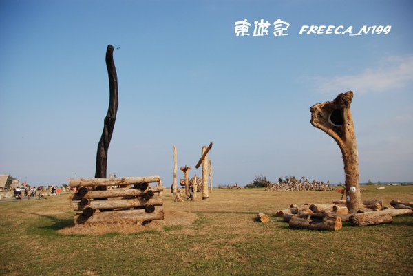 台東公園_漂流木藝術創作