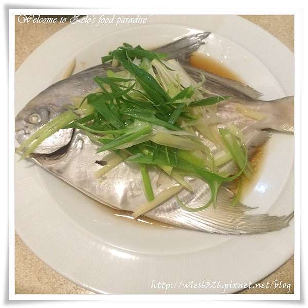 三腳貓料理廚房 清蒸白鯧魚 新鮮的魚就是要用蒸的 Zelo的美食天堂food Paradise 痞客邦