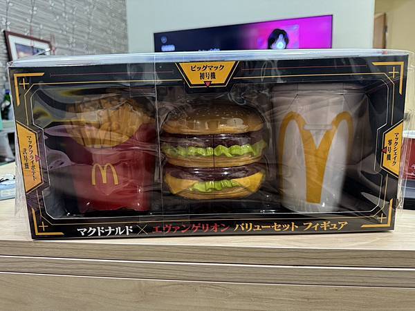 麥當勞 Ｘ 福音戰士 變形玩具，日拍代購經驗分享