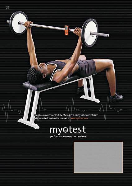 健身房教練 檢測會員運動狀況檢測儀Myotest目錄
