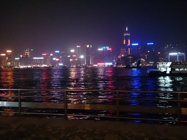 香港 維多利亞港 燈光秀
