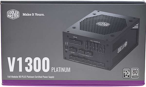 COOLER MASTER V1300 PLATINUM白金全模組化電源開箱@ 港都狼窩