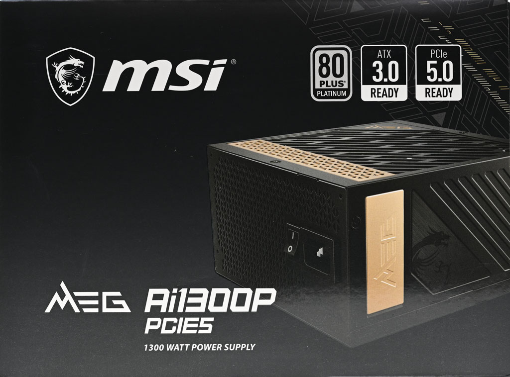 MSI MEG Ai1300P PCIE5 1300W白金全模組化電源開箱@ 港都狼窩WolfLSI's