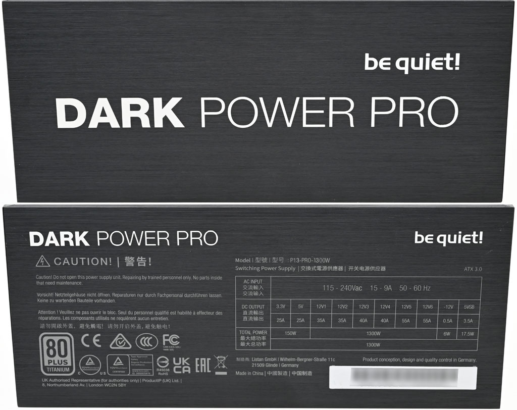 be quiet! DARK POWER PRO 13 13