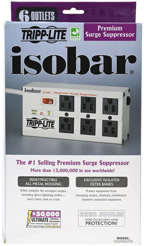 TRIPP-LITE isobar 6 Ultra六插座防突