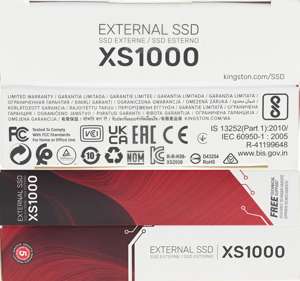 Kingston 金士頓 XS1000 1TB外接SSD開箱