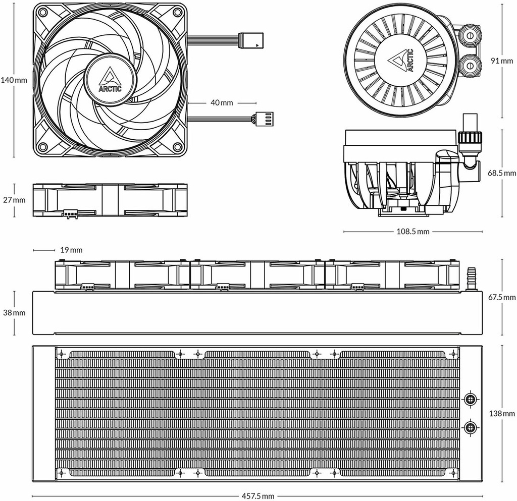 ARCTIC Liquid Freezer III 420 