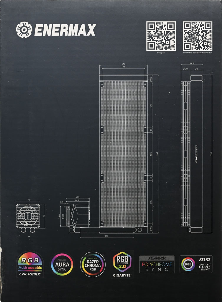 ENERMAX LIQMAXFLO 420一體式水冷散熱器開