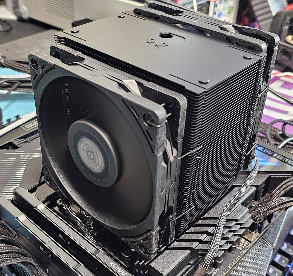 Scythe 鎌刀SCMG-6000DBE 無限6 闇黑雙風版散熱器開箱－港都狼窩