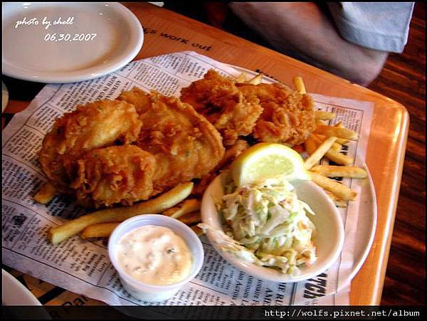 15-Captain&#039;s Fish &amp; Chips $108