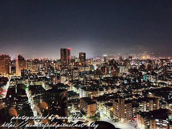 圖 台北大安 福州山公園夜景