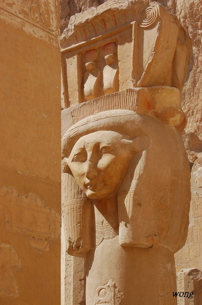 哈特聖殿內哈特女神頭像