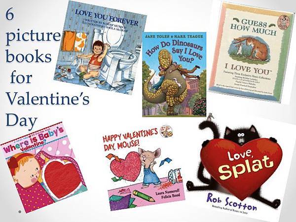 6 picture books for Valentine's Day