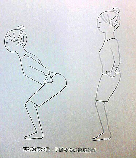 蹲腿動作 蹲腿動作
