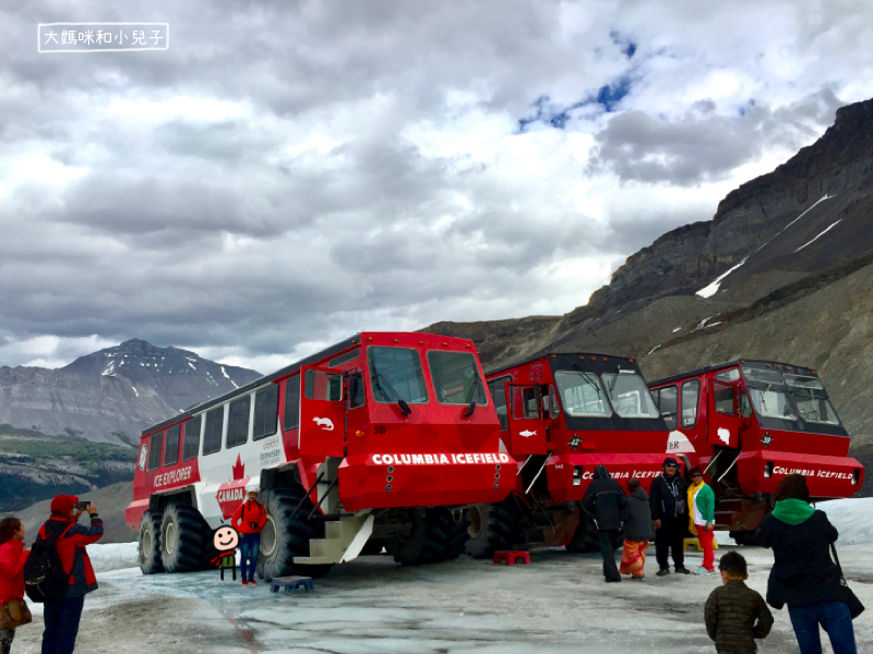 [加拿大班夫露營車] Glacier Adventure冰原