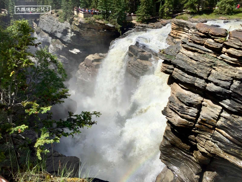 [加拿大班夫露營車] 大推Athabasca Fall及Va