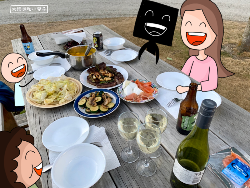 [紐西蘭南島露營車] 30分鐘上菜旅行食譜及酒單