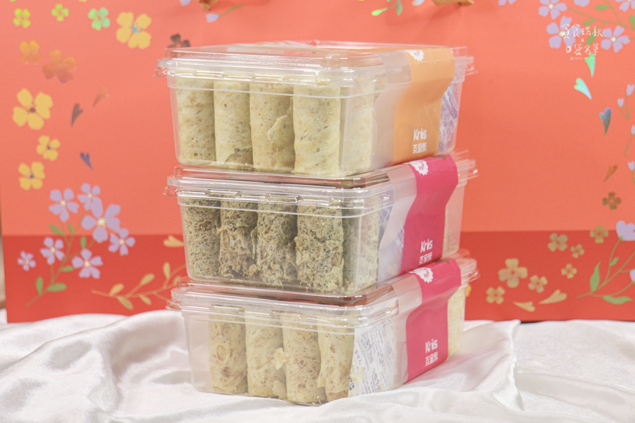 宅配美食｜台中伴手禮推薦！香酥蛋捲一口咬下爆餡滿出來！大小剛