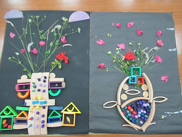 校園找花、插花趣~