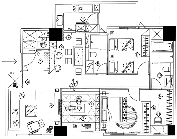 家具平面圖 (1)
