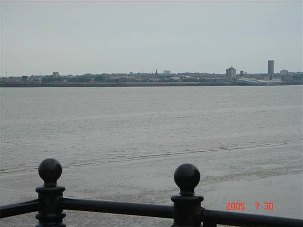 The wharf of Liverpool