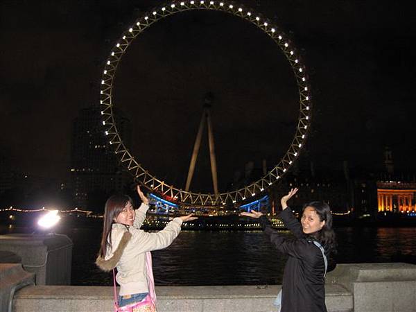 手捧 London Eye