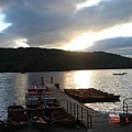 Bowness Piers 的夕陽