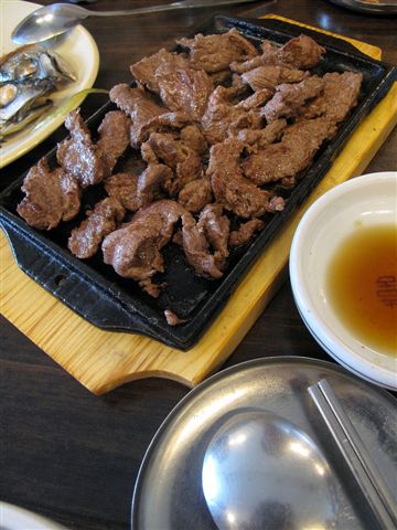 鐵板馬肉