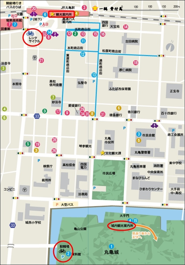 丸龜map