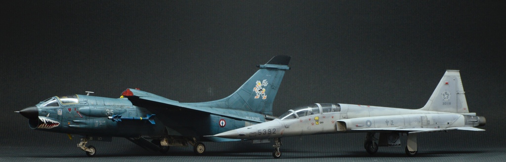 百家爭鳴的黃金年代之玖：法國海藍十字軍 [1/72; Aca