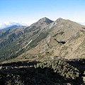 回望向陽山~向陽北峰