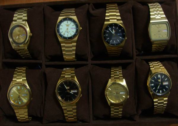 錶收藏室（54）手錶收藏盒（H-13）/ 8只  SEIKO 精工錶