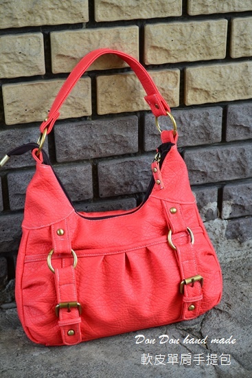 軟皮單肩手提包(1)