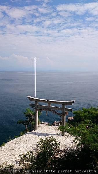 竹生島神社 宮崎鳥居 竹生島神社 宮崎鳥居