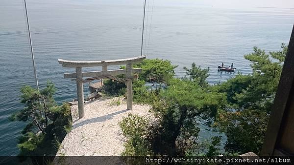竹生島神社 宮崎鳥居 竹生島神社 宮崎鳥居