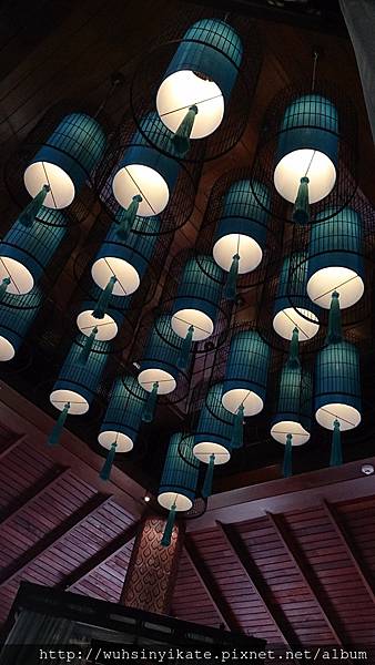 137 Pillars House 餐廳 掛燈很有fu 137 Pillars House 餐廳 掛燈很有fu