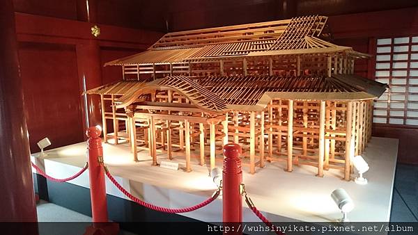 首里城 正殿建築模型 首里城 正殿建築模型