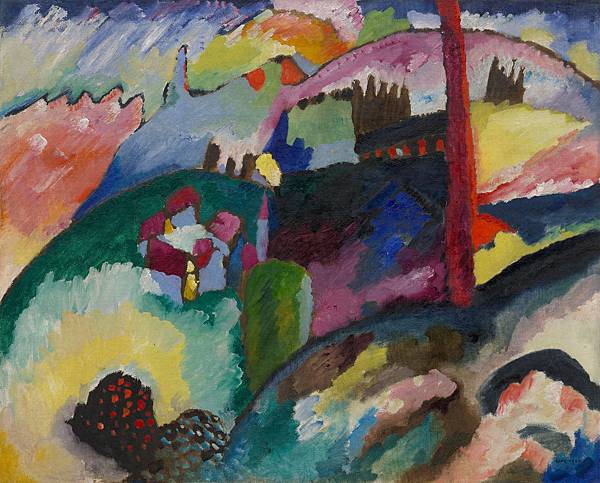 Wassily_Kandinsky,_1910,_Landscape_with_Factory_Chimney,_oil_on_canvas,_66.2_x_82_cm,_Solomon_R._Guggenheim_Museum.jpg