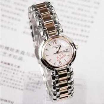 浪琴 林志玲代言心月系列 石英钢带錶3