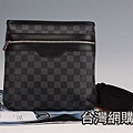 「LV」斜跨棋盤格男女式包N51111