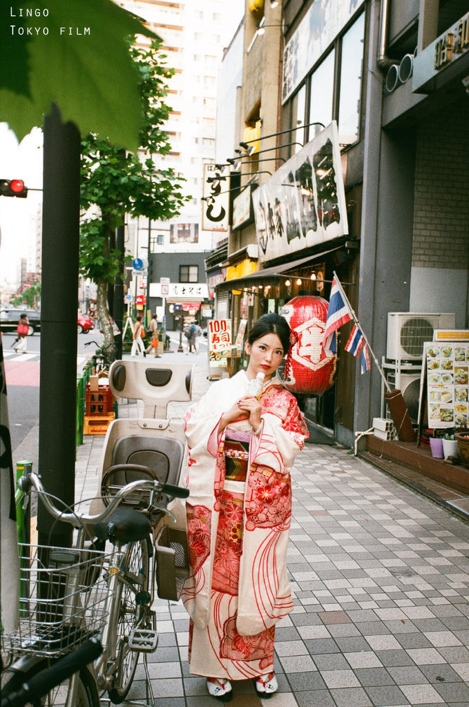 【Lingo Film】 日本東京和服振袖街拍寫真。Toky