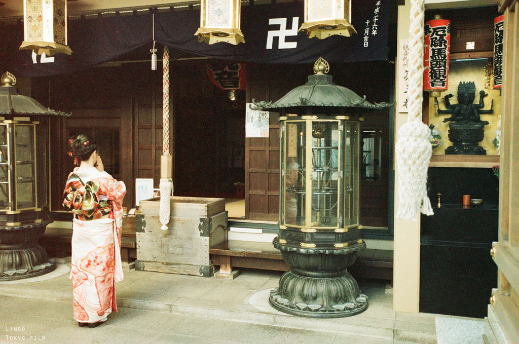 【Lingo Film】 日本東京和服振袖街拍寫真。Toky