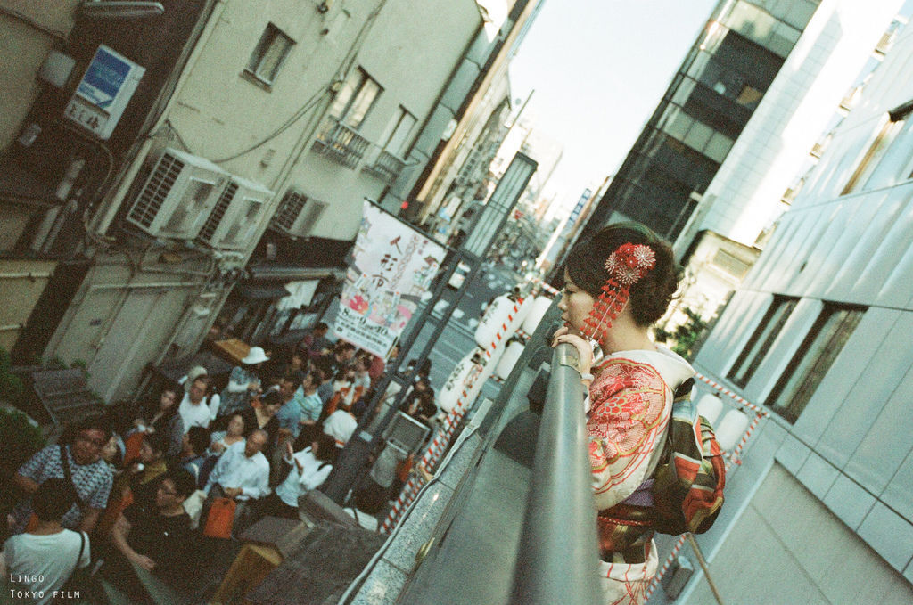 【Lingo Film】 日本東京和服振袖街拍寫真。Toky