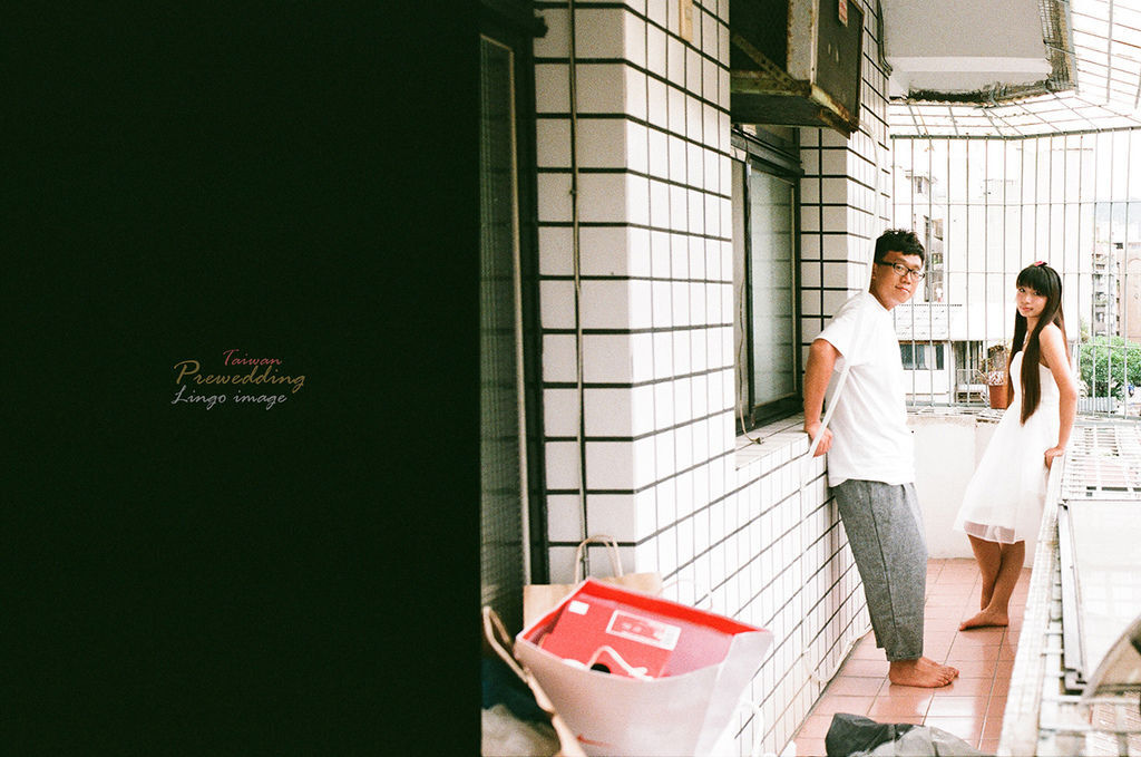 【Lingo。電影底片生活感婚紗】雨天の戀愛四部曲。台北／基