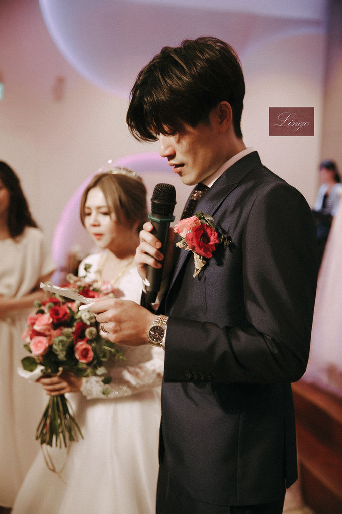 【Lingo 幸福婚禮記錄】神的見證_浪漫溫馨教會婚禮儀式／