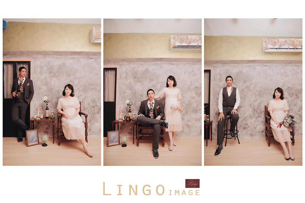 【Lingo image__劇照式婚紗】 演員劇照師規劃屬於