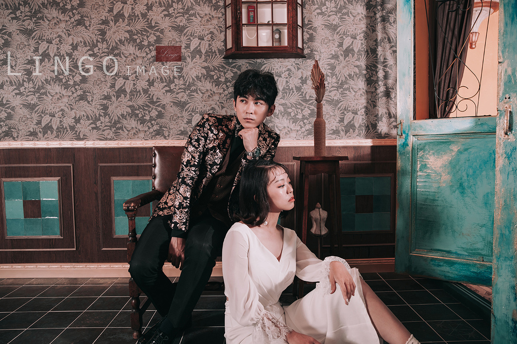 【Lingo＊古歐洲城堡婚紗】貳號宅棚拍婚紗＋復古歐風音樂劇